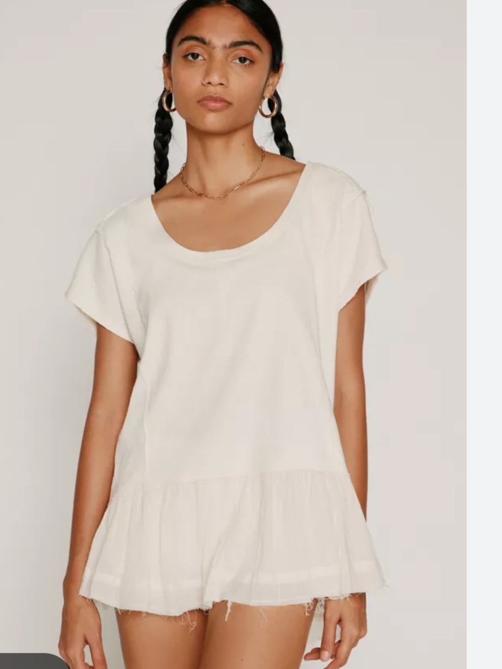 Urban outfitters kimchi blue Marissa drop waist tunic top